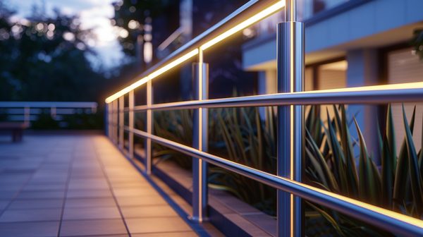 Garde-corps en inox : les avantages avec un modèle sur mesure