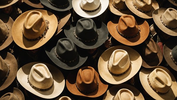 Chapeaux cowboy : charme et authenticité à chaque tournant !